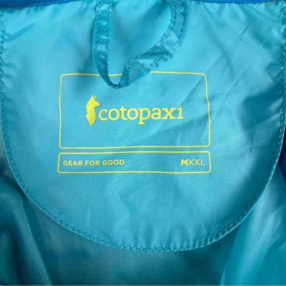 Cotopaxi Teca Windbreaker Mens XXL Full Zip Ultralight Hooded Jacket NWT New - Picture 15 of 15